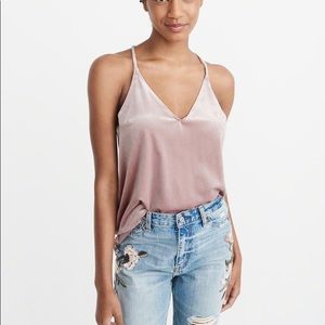 Abercrombie and Fitch Velvet Tank | L